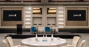 Radisson Blu - Conference stage setup